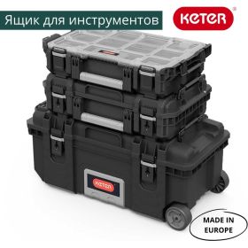 Ящик для инструментов Keter MOBILE TOOL BOX 28 17210204:8439 (артикул 16726456) – фото 3