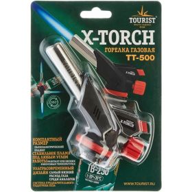 Газовая горелка с пьезоподжигом TOURIST X-TORCH TT-500 (артикул 15640190) – фото 2