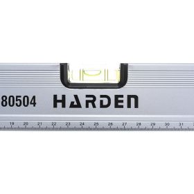 Строительный магнитный уровень HARDEN с 3-мя глазками, 500 мм. 580504 (артикул 16553841) – фото 4