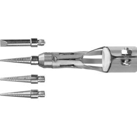 Газовая горелка , 2в1, пьезоподжиг, 4 насадки, 1200С STAYER 55505-H6 (артикул 15890636) – фото 5
