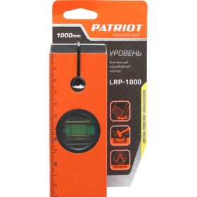 Уровень PATRIOT LRP-1000, магнитный, алюминиевый, фрезерованный, 1000мм 350005553 (артикул 16423774) – фото 3