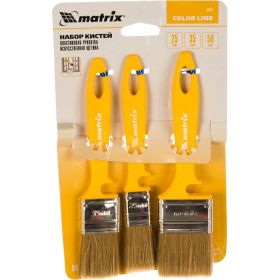 Набор кистей «Лаки» 25мм, 35мм, 50мм MATRIX Color Line 83367 (артикул 15941376) – фото 1
