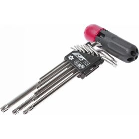Набор Г-образных ключей TORX T10Н-Т50H 9шт JTC-3924 (артикул 15523107) – фото 1