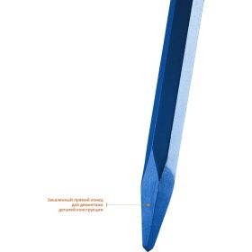 Монтировка-лом Зубр ТИТАН 1200 мм, шестигранная 21803-120_z01 (артикул 16464985) – фото 4