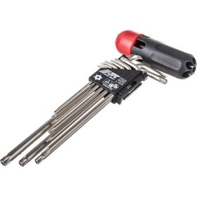 Набор Г-образных ключей TORX T10Н-Т50H 9шт JTC-3924 (артикул 15523107) – фото 4
