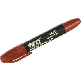 Строительный красный маркер FIT IT 4333 (артикул 15726783) – фото 1