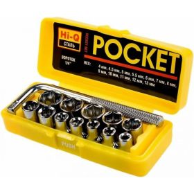 Набор торцевых головок STAYER MASTER POCKET 2-26089-H13 (артикул 13664359) – фото 3