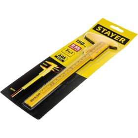Штангенциркуль Stayer STANDARD пластмассовый, 150 мм 3440_z02 (артикул 16043705) – фото 3