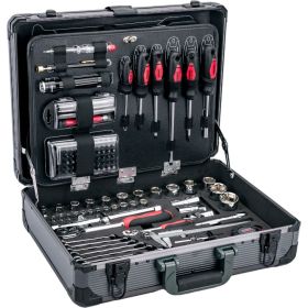 Набор инструментов в алюминиевом кейсе 1/2 и 1/4 151 предмет Gigant Professional GPS 151 (артикул 16033121) – фото 3