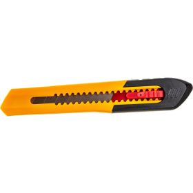 Нож из АБС пластика Stayer QUICK-18 сегментированные лезвия 18 мм 0910_z01 (артикул 15923943) – фото 2