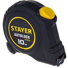 Рулетка с автостопом Stayer AutoLock 10м / 25мм 2-34126-10-25 (артикул 16043613) – фото 5
