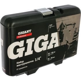 Набор инструментов Gigant Professional 1/4 57 предметов GPS 57:2475 (артикул 15934452) – фото 3