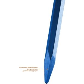 Монтажный лом Зубр ТИТАН 1300 мм 25 мм шестигранный 21805-130 (артикул 16134484) – фото 2