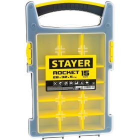 Пластиковый органайзер Stayer ROCKET-15 2-38031_z01 (артикул 15923976) – фото 1