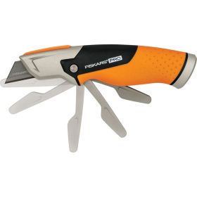 Строительный нож с фиксированным сменным лезвием Fiskars CarbonMax 1027222 (артикул 16493949) – фото 6