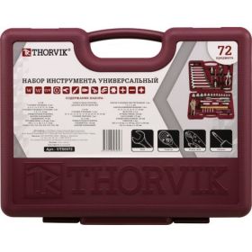 Универсальный набор инструмента 1/4", 1/2"DR,THORVIK UTS0072 (артикул 15597428) – фото 2