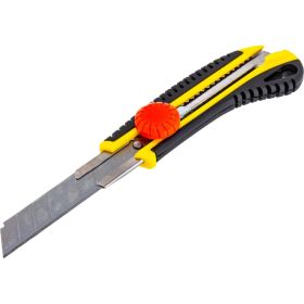 Нож с винтовым фиксатором Stayer KS-18 сегментированные лезвия 18 мм 09161_z01 (артикул 15923973) – фото 2