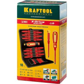 Набор отверток Kraftool PROFI X-Drive 18 шт. 220092-H18 (артикул 16143259) – фото 6