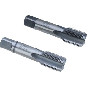 Метчик, трубная резьба G1/2 дюйма комплект из 2-х шт Bucovice Tools 112120 (артикул 15780191) – фото 3