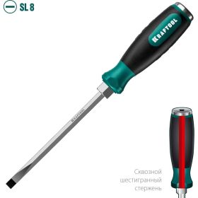 Ударная отвертка KRAFTOOL Impact, стержень из CrMo стали, 250033-8 (артикул 16043634) – фото 11