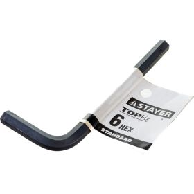 Имбусовый ключ STAYER STANDARD 6 мм 27405-6 (артикул 15561399) – фото 4
