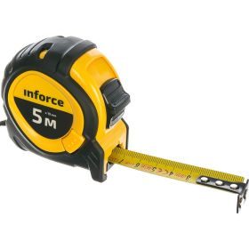 Рулетка с тройным стопом Inforce 5Х19 06-11-70 (артикул 15958896) – фото 5