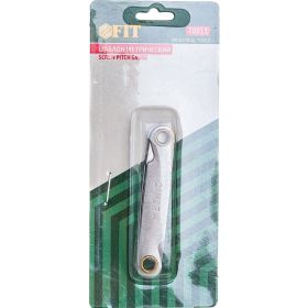 Шаблон для определения шага метрической резьбы FIT IT 70811 (артикул 15100726) – фото 3