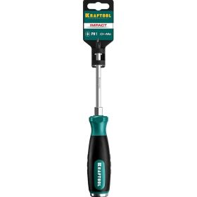 Ударная отвертка KRAFTOOL Impact стержень из CrMo стали, 250034-1 (артикул 16043635) – фото 6