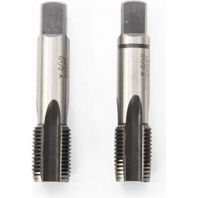 Метчик, трубная резьба G1/2 дюйма комплект из 2-х шт Bucovice Tools 112120 (артикул 15780191) – фото 2