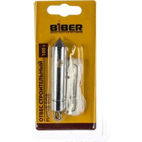 Строительный отвес Biber 43010 тов-048261 (артикул 15738251) – фото 2