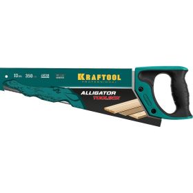 Ножовка KRAFTOOL Expert KraftMax TOOLBOX, многоцелевая, с точным резом, специальный закаленный зуб, 13 /14 TPI, 350мм 15227-35 (артикул 15715378) – фото 5