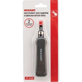 Инструмент для заделки и обрезки витой пары 110 REXANT ht-3240 12-4222 (артикул 15843758) – фото 7