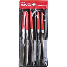 Алмазные надфили в наборе YATO 5x180x70мм 5предметов YT-6156 (артикул 15744652) – фото 3