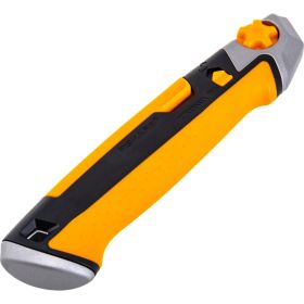 Строительный нож с выдвижным сменным лезвием Fiskars 18мм CarbonMax 1027227 (артикул 16494245) – фото 9