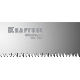 Ножовка для быстрого реза сырой древесины KRAFTOOL CAMP Fast 9 250 мм 15218 (артикул 16510816) – фото 6