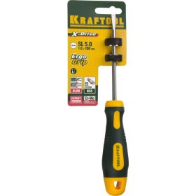 Отвертка KRAFTOOL Х-Drive SL 5x100 250071-5.5-100 (артикул 16143210) – фото 4