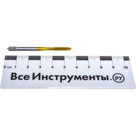 Машинно-ручной однопроходный метчик 206 M4*0.7 Профоснастка Эксперт 50711007 (артикул 15630344) – фото 3