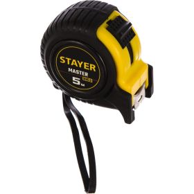 Рулетка Stayer MASTER 5м/25мм, ударостойкий обрезиненный корпус 34025-05-25 (артикул 16043691) – фото 2