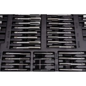 Метрический набор метчиков и плашек ROCKFORCE 110 предметов RF-B110-1 (артикул 15991394) – фото 3