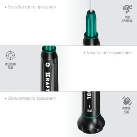 Отвертка для точных работ Kraftool Precision PH 1, 25682-1 (артикул 16445343) – фото 4