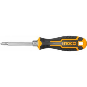 Двухсторонняя отвертка INGCO 2 в 1 SL5+PH1 INDUSTRIAL AKISD0203 (артикул 16651341) – фото 1