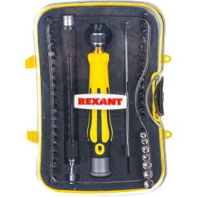 Наборная отвертка для точечных работ REXANT 45 предметов 12-4706 (артикул 15700609) – фото 4
