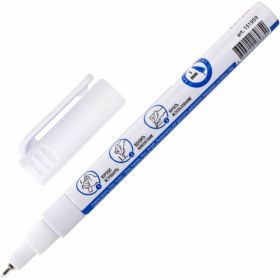 Лаковый маркер-краска BRAUBERG EXTRA paint marker 1 мм, белый улучшенный, нитро-основа, 151959 (артикул 16728956) – фото 2