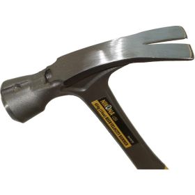 Столярный молоток NIKONA High Velocity с обрезиненной металлической ручкой, 16oz 60-705 (артикул 16230483) – фото 2