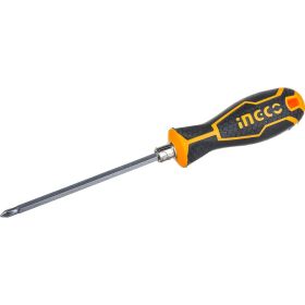 Двухсторонняя отвертка INGCO 2 в 1 SL5+PH1 INDUSTRIAL AKISD0203 (артикул 16651341) – фото 3