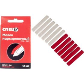 Маркировочные мелки Спец белые и красные меловые СПЕЦ-3523 (артикул 17413440) – фото 1