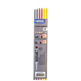 Стержни для карандаша Markal Trades Marker Dry, разноцветные, 6 шт 96263 (артикул 16204836) – фото 1