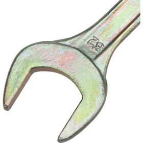 Гаечный рожковый ключ желтый цинк REXANT 30х32 мм 12-5835-2 (артикул 16077132) – фото 4