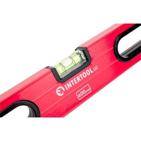 Строительный уровень INTERTOOL 60см, 3 глазка MT-1106 (артикул 18730818) – фото 3