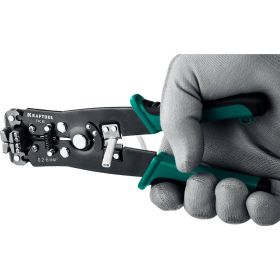 Стриппер KRAFTOOL TK-6 автоматический, многофункциональный, 0.2 - 6 мм2, 22635 (артикул 16086594) – фото 6